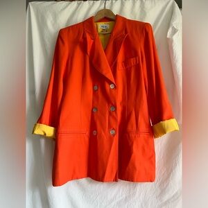 PJLA orange blazer